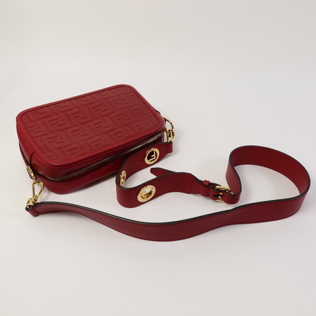 Fendi Zucca Camera Red - 9