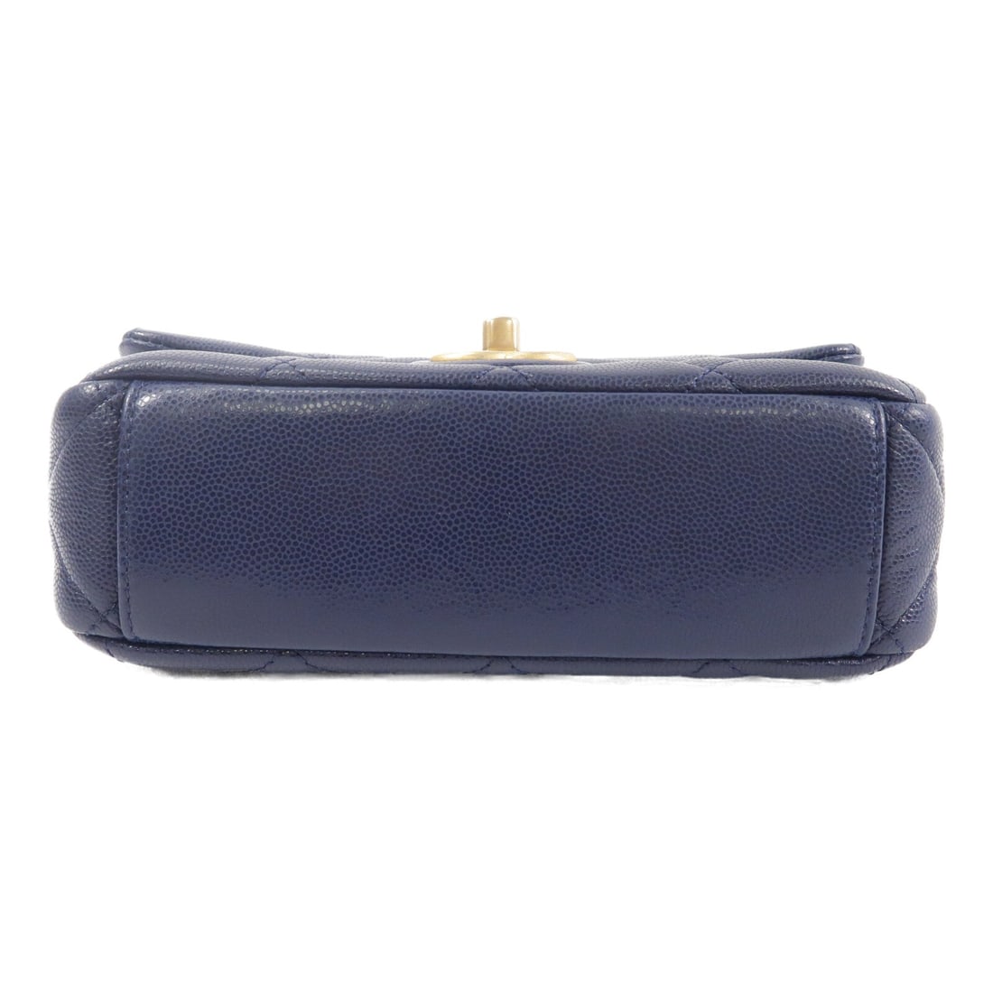 Chanel Chain Shoulder Navy GHW - 4