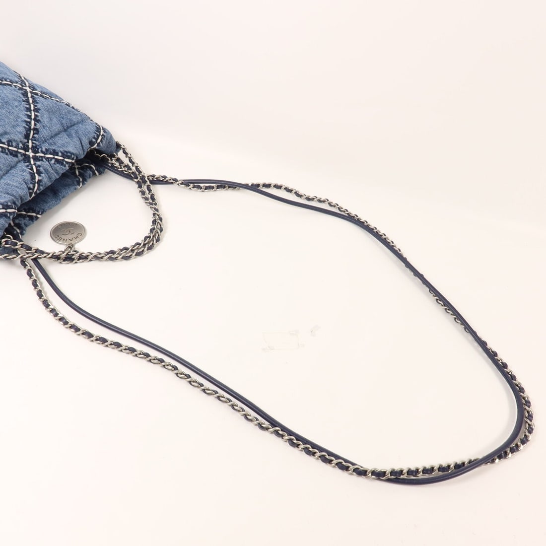 Chanel 22 Mini Denim Blue - 8