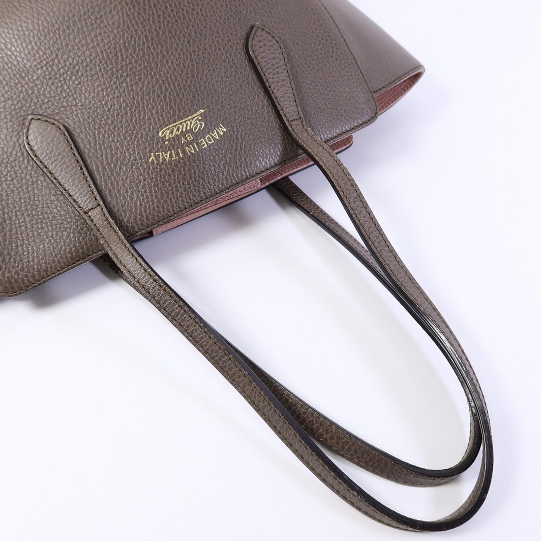 Gucci Swing Tote Brown Pink - 9