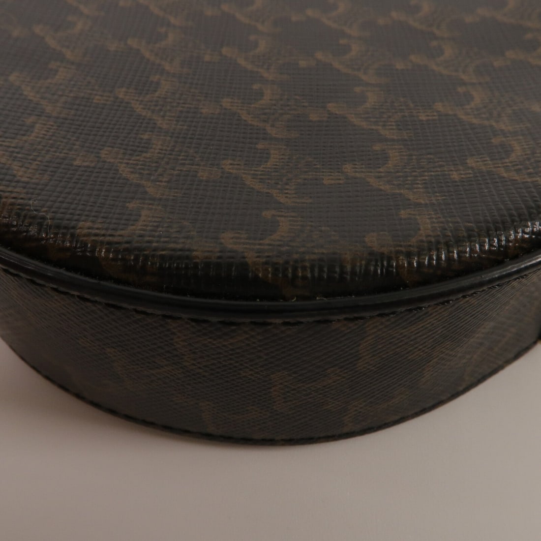 Celine Round Purse Strap Brown - 13