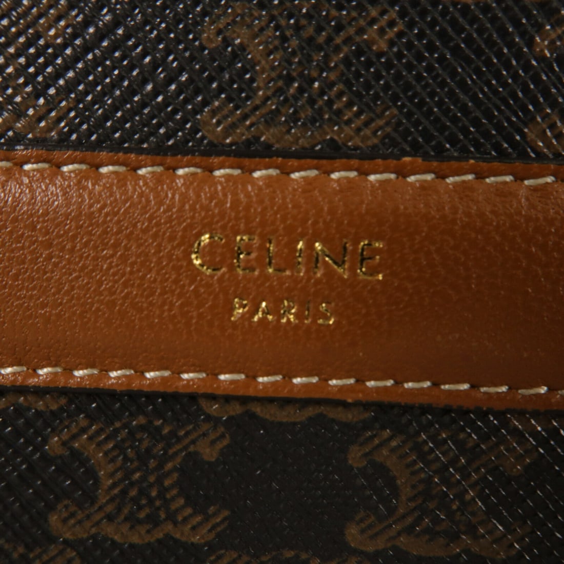 Celine Round Purse Strap Brown - 6