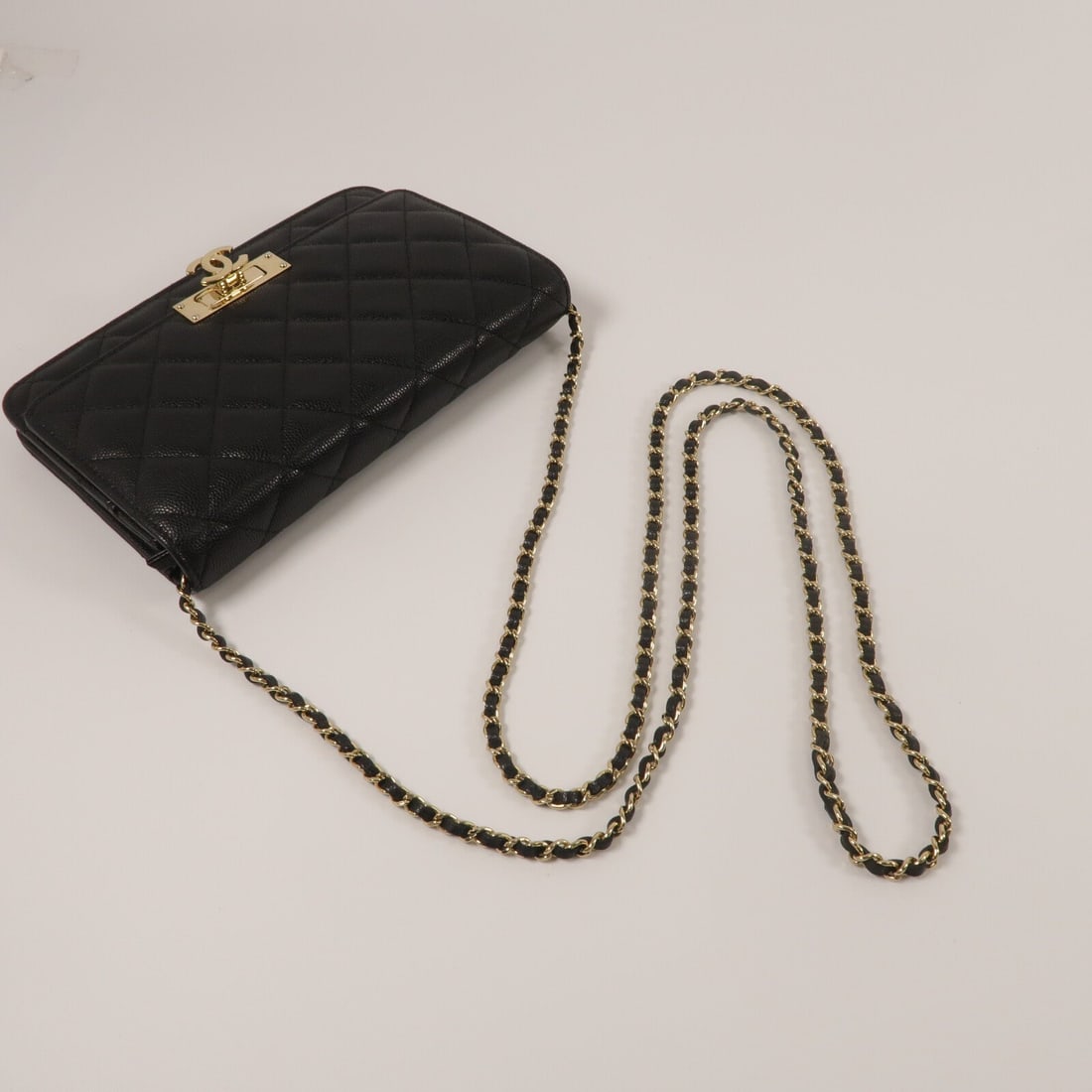 Chanel Golden Class WOC Black - 10
