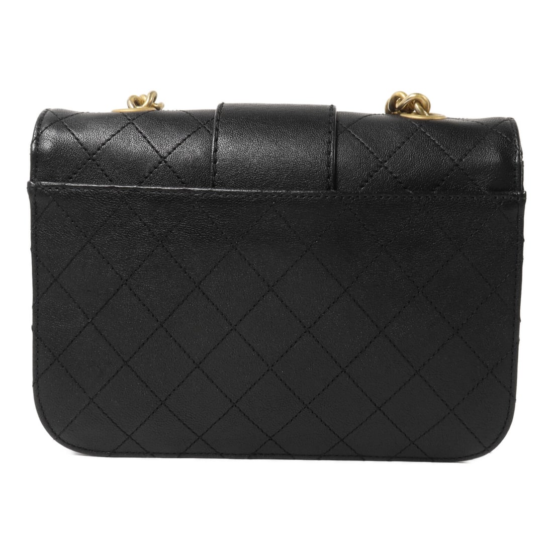 Chanel Front Chain Flap Black - 2