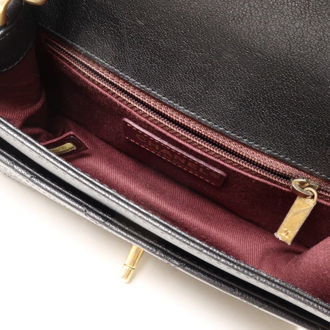 Chanel Front Chain Flap Black - 5