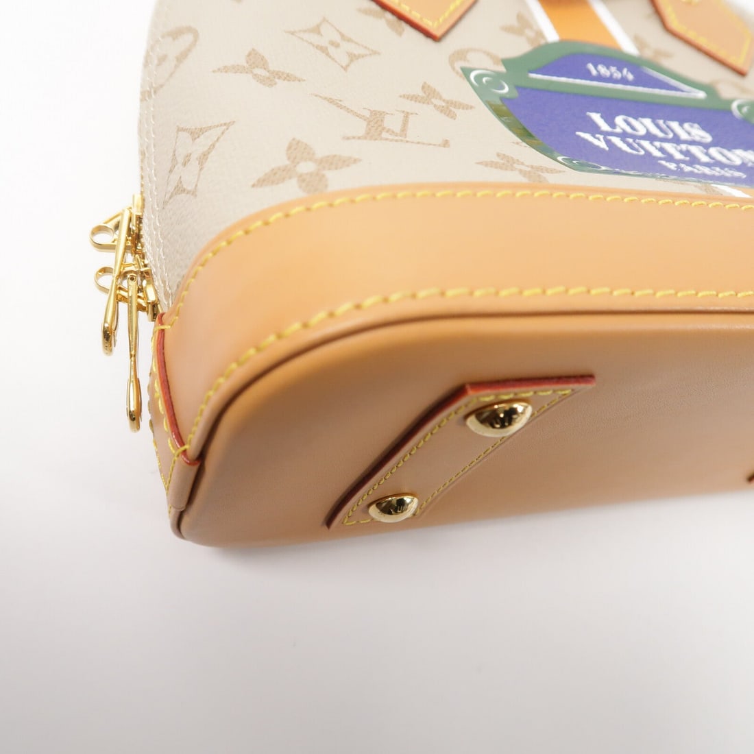 Louis Vuitton Alma BB Monopanam Beige - 12
