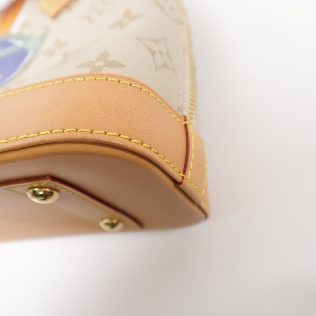 Louis Vuitton Alma BB Monopanam Beige - 13