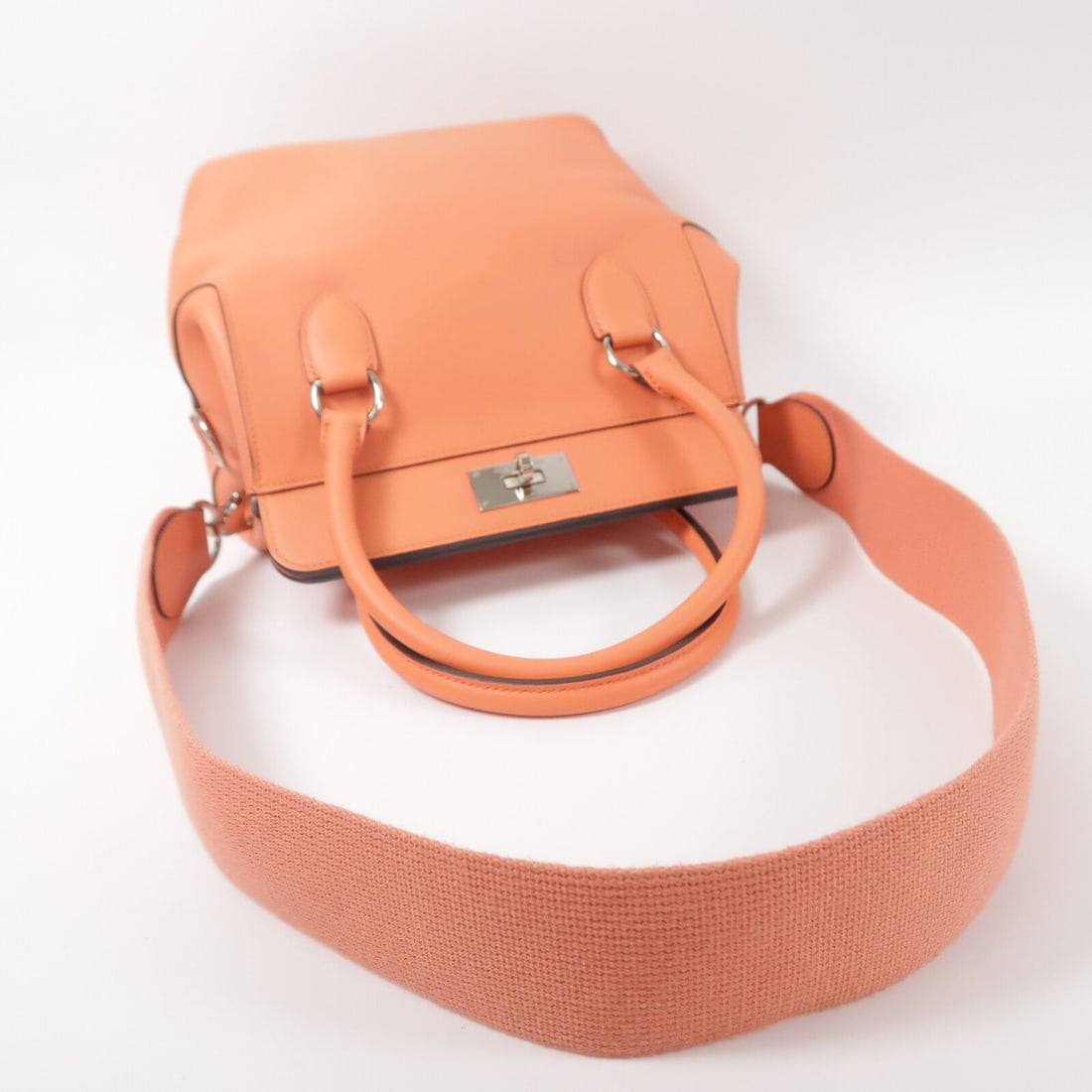 Hermes Toolbox 20 Evercolor Crevette - 10