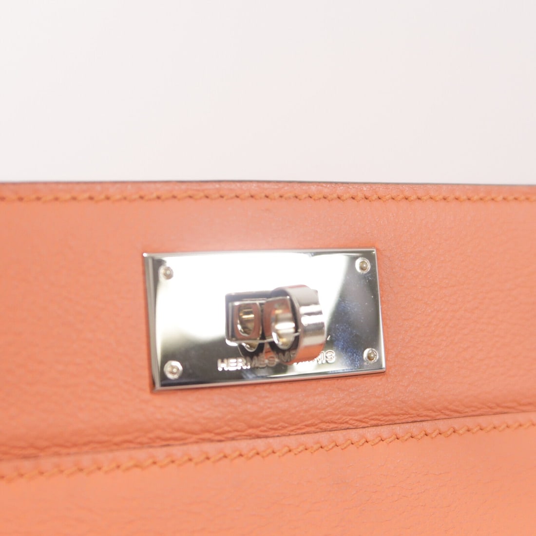 Hermes Toolbox 20 Evercolor Crevette - 9
