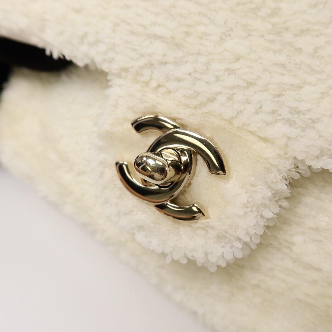 Chanel Mini Classic 20 Beads White - 7
