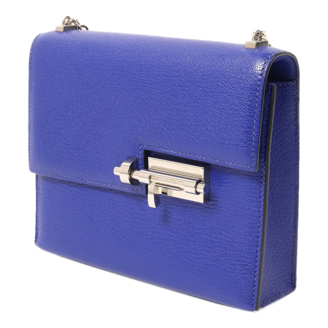 Hermes Verron Mini Chain Bleu Electrique - 3