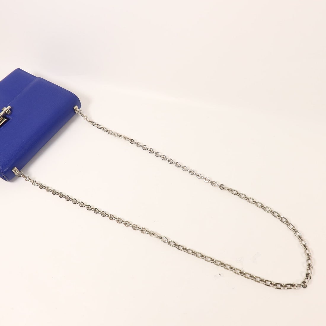 Hermes Verron Mini Chain Bleu Electrique - 8