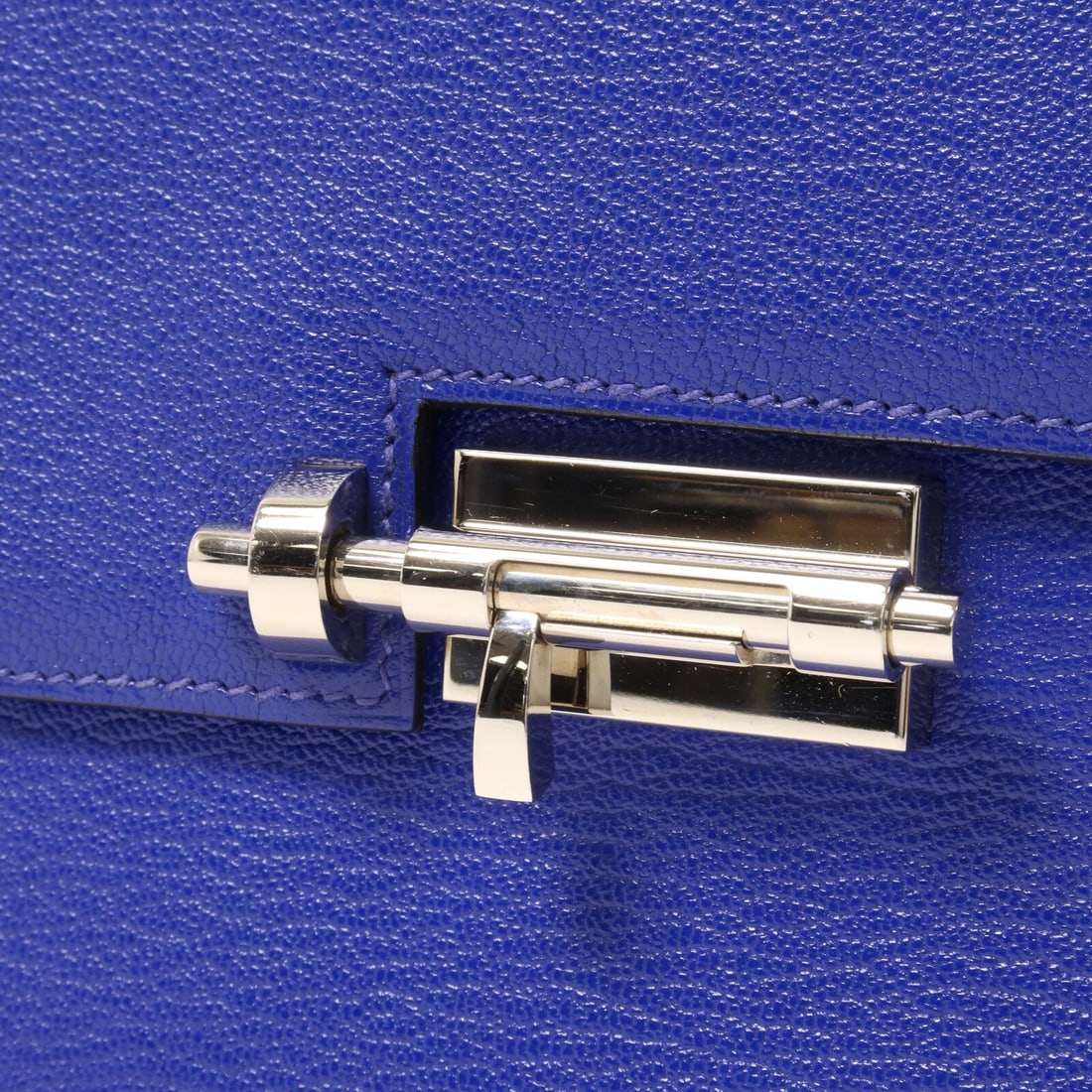 Hermes Verron Mini Chain Bleu Electrique - 9