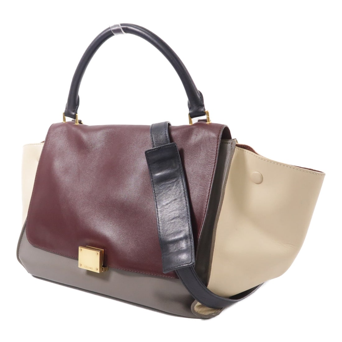 Celine 2Way Shoulder Red Gray - 3