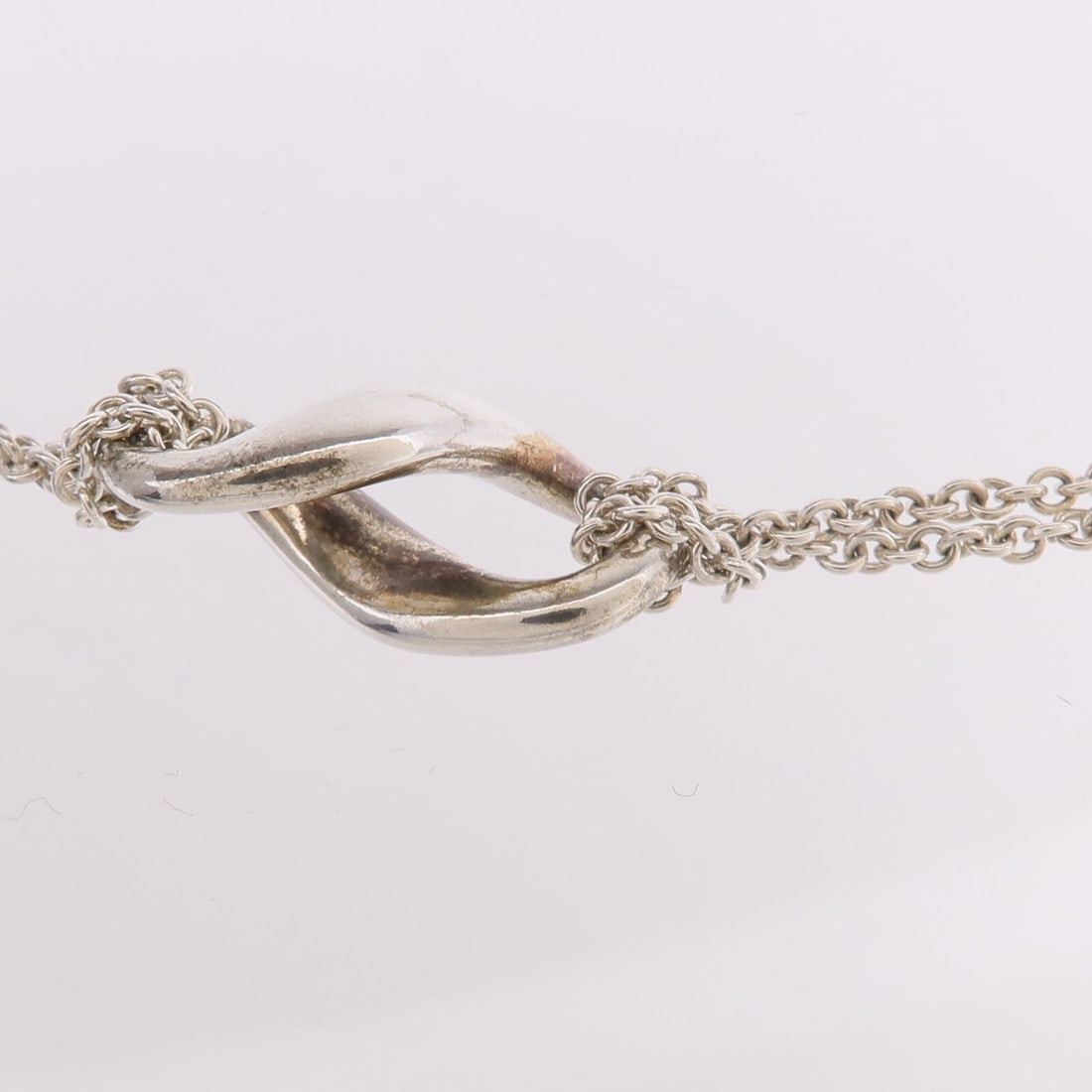 Tiffany Infinity 925 Silver Necklace - 9