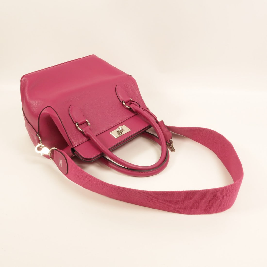 Hermes Toolbox 20 Rose Pourpre - 8