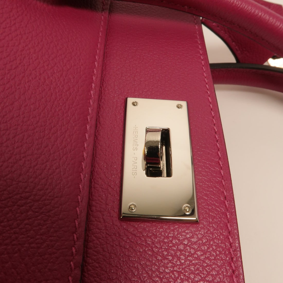 Hermes Toolbox 20 Rose Pourpre - 9