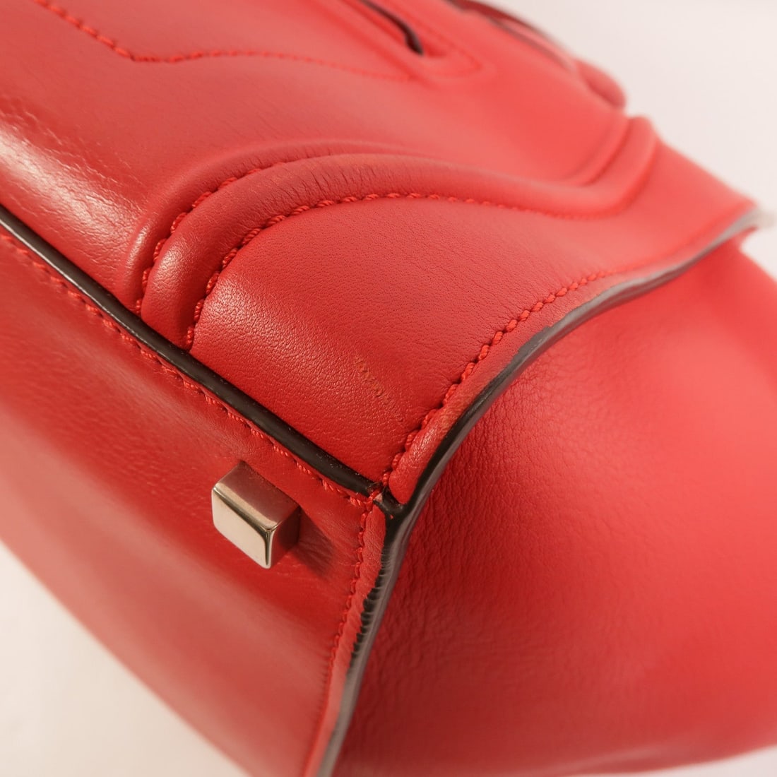 Celine Phantom Luggage Red - 10