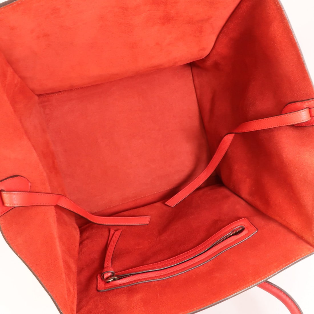 Celine Phantom Luggage Red - 6