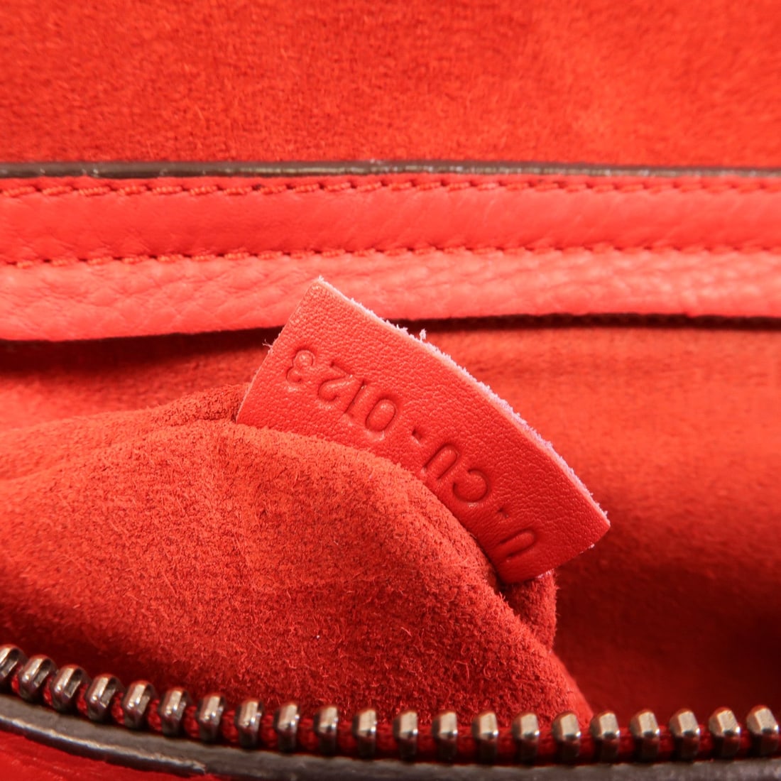 Celine Phantom Luggage Red - 8
