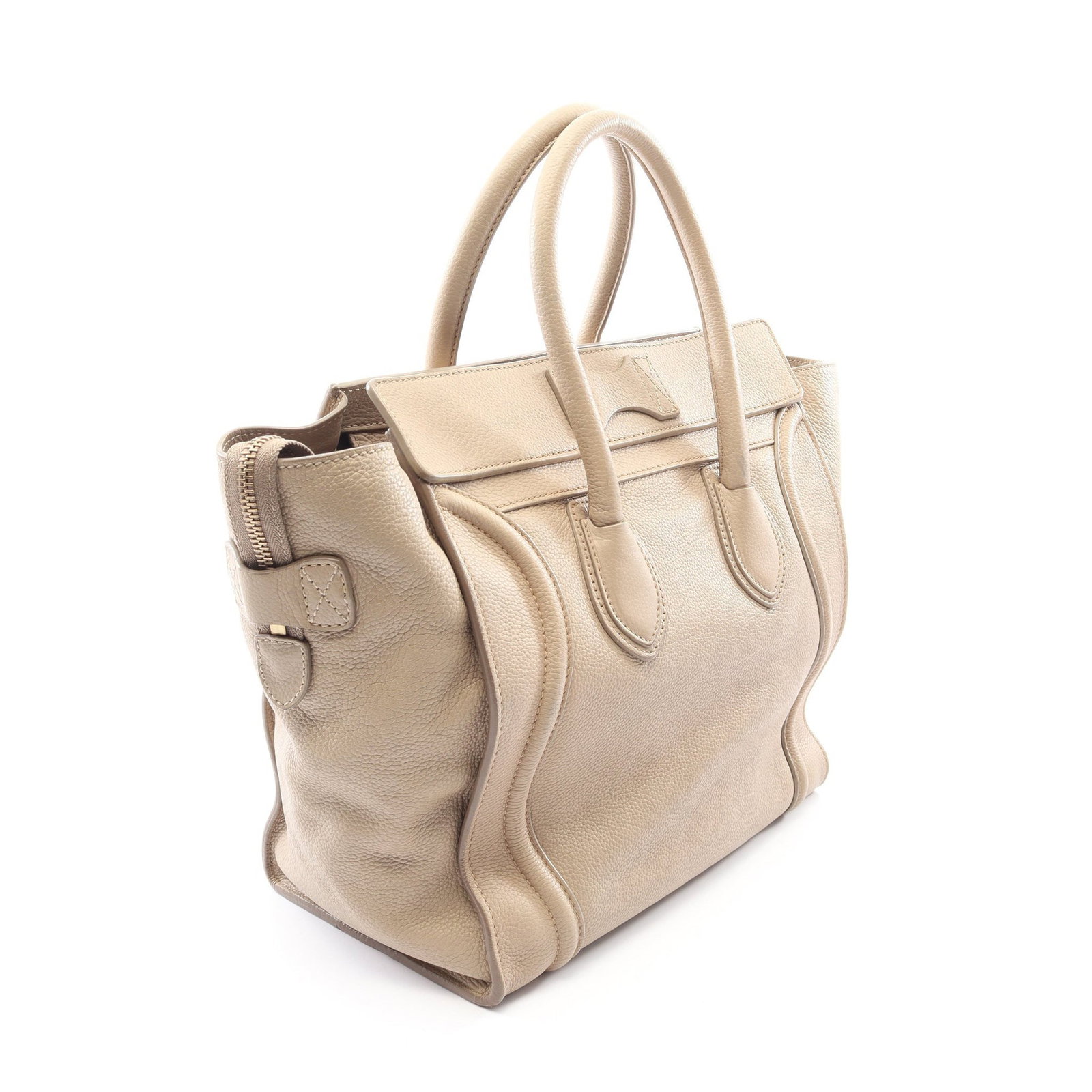 Celine Luggage Mini Beige - 2