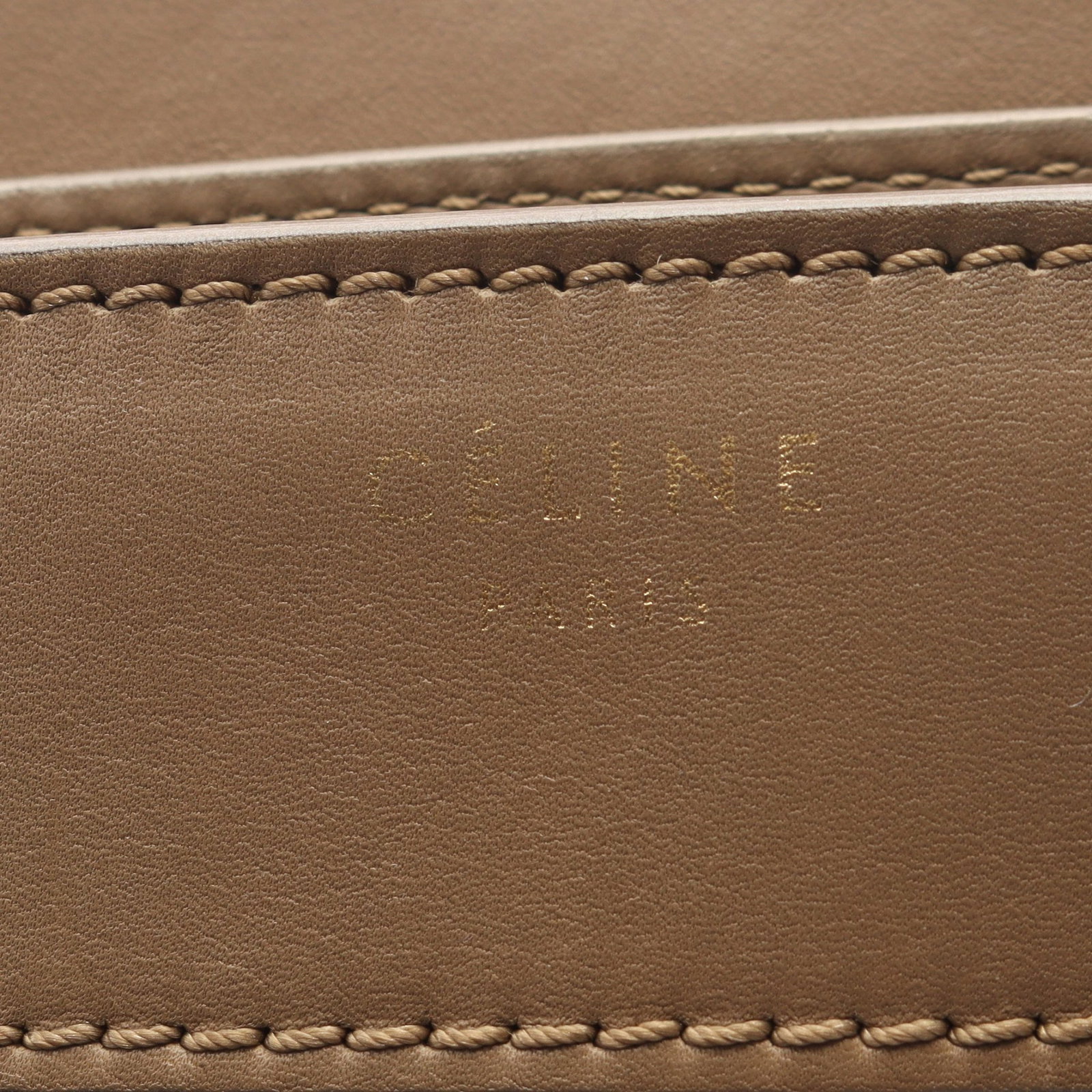 Celine Luggage Micro Gray Brown - 4