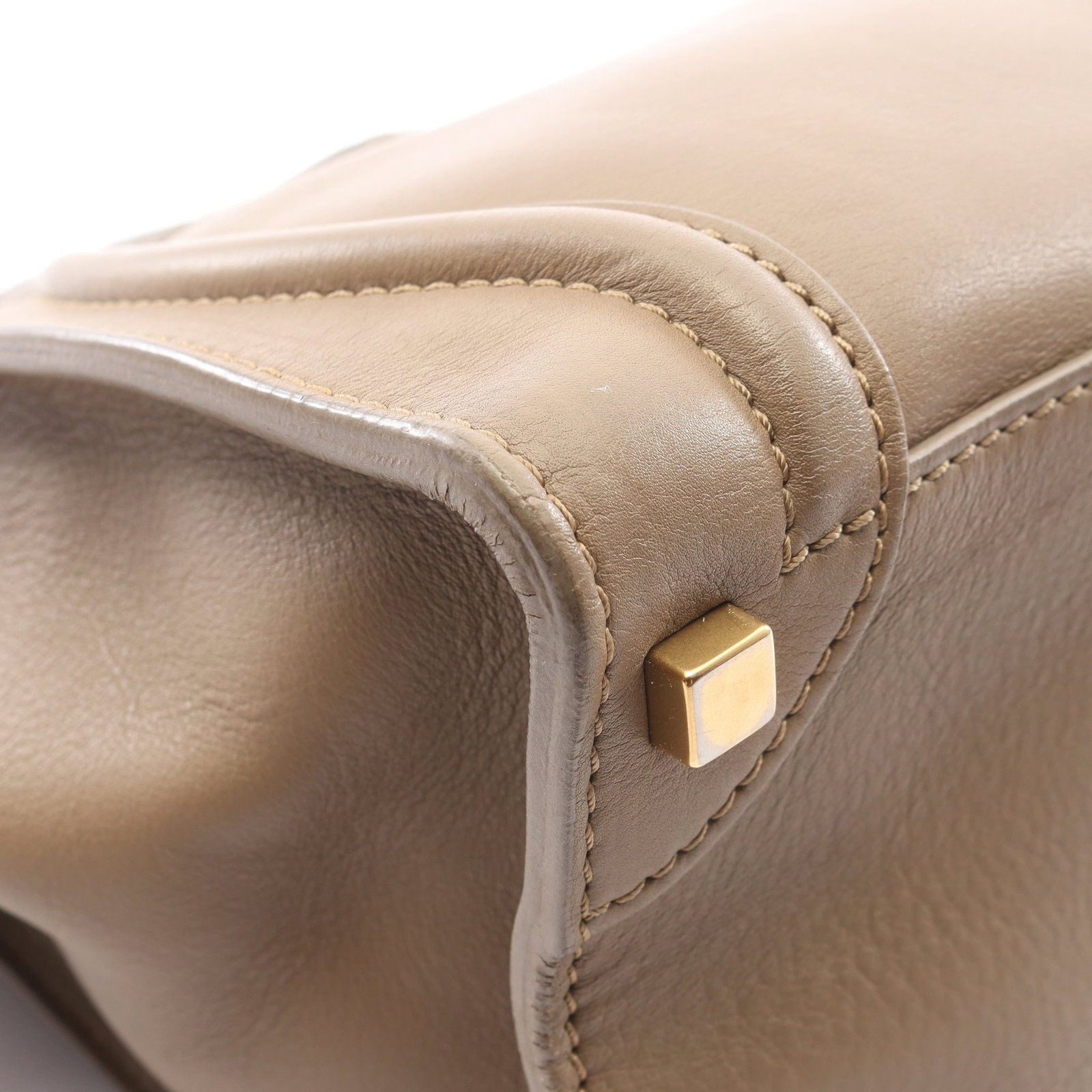 Celine Luggage Micro Gray Brown - 5