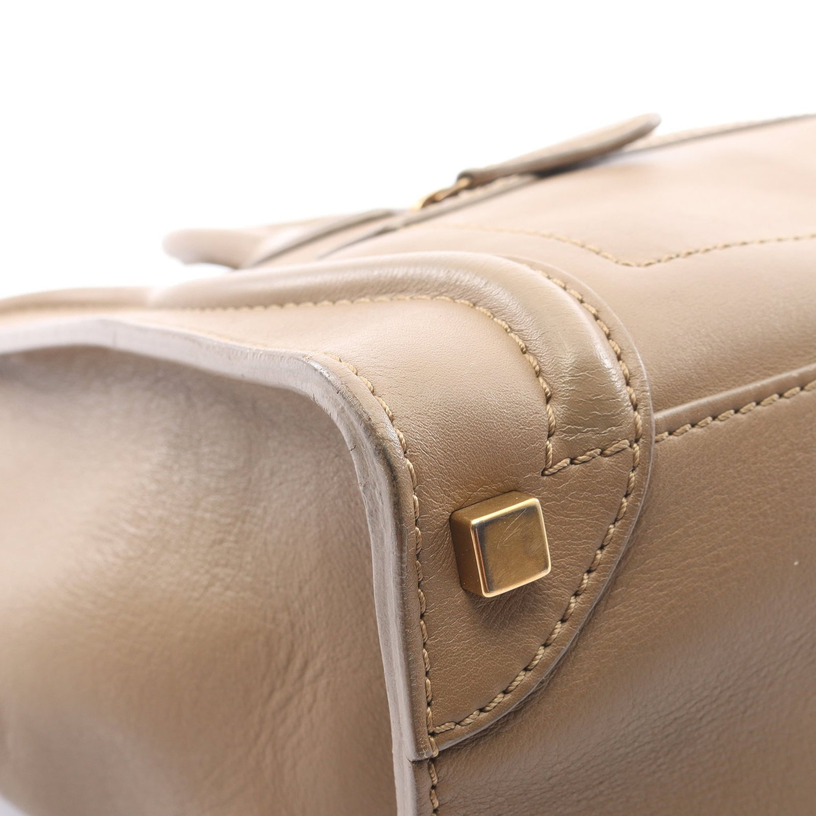 Celine Luggage Micro Gray Brown - 6