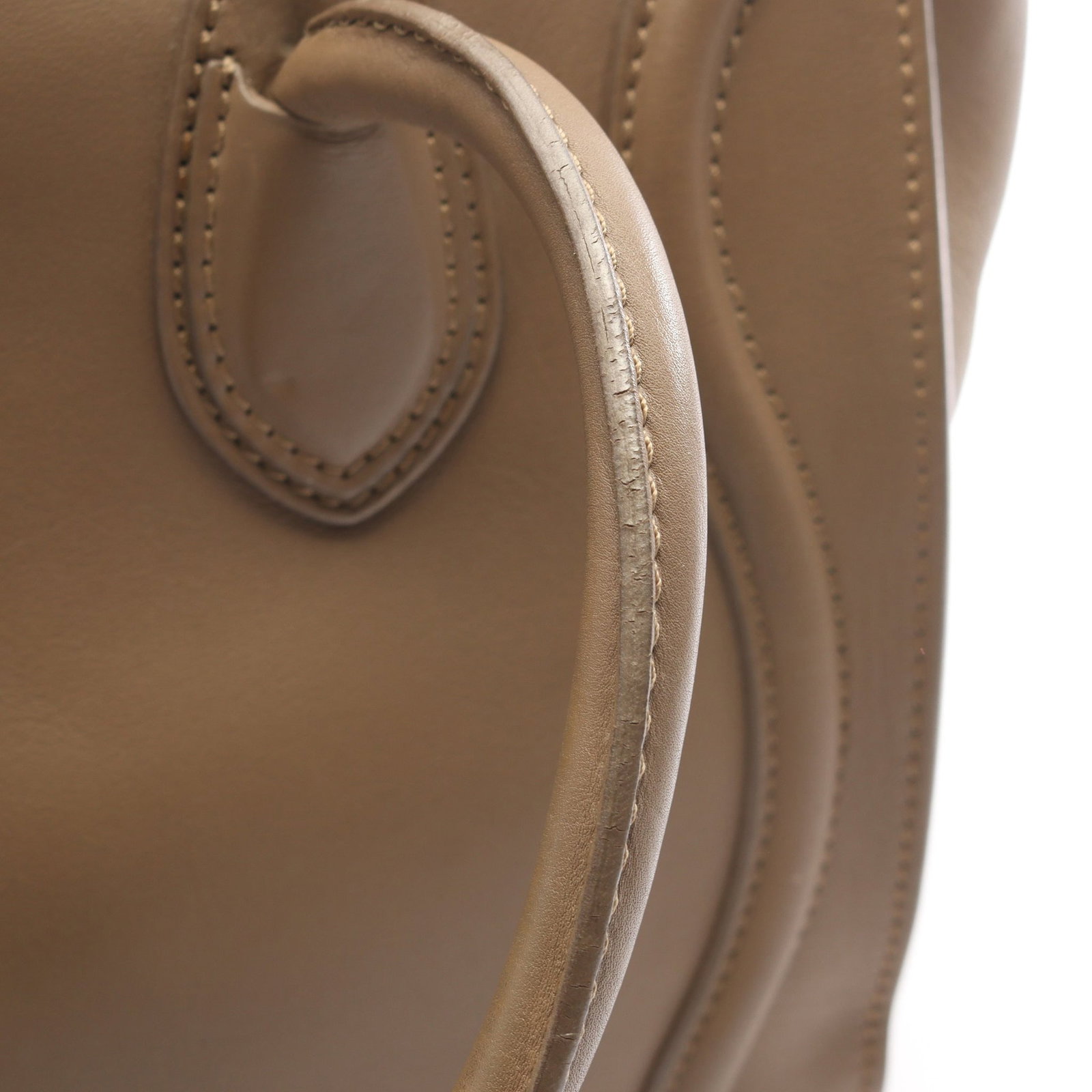 Celine Luggage Micro Gray Brown - 7