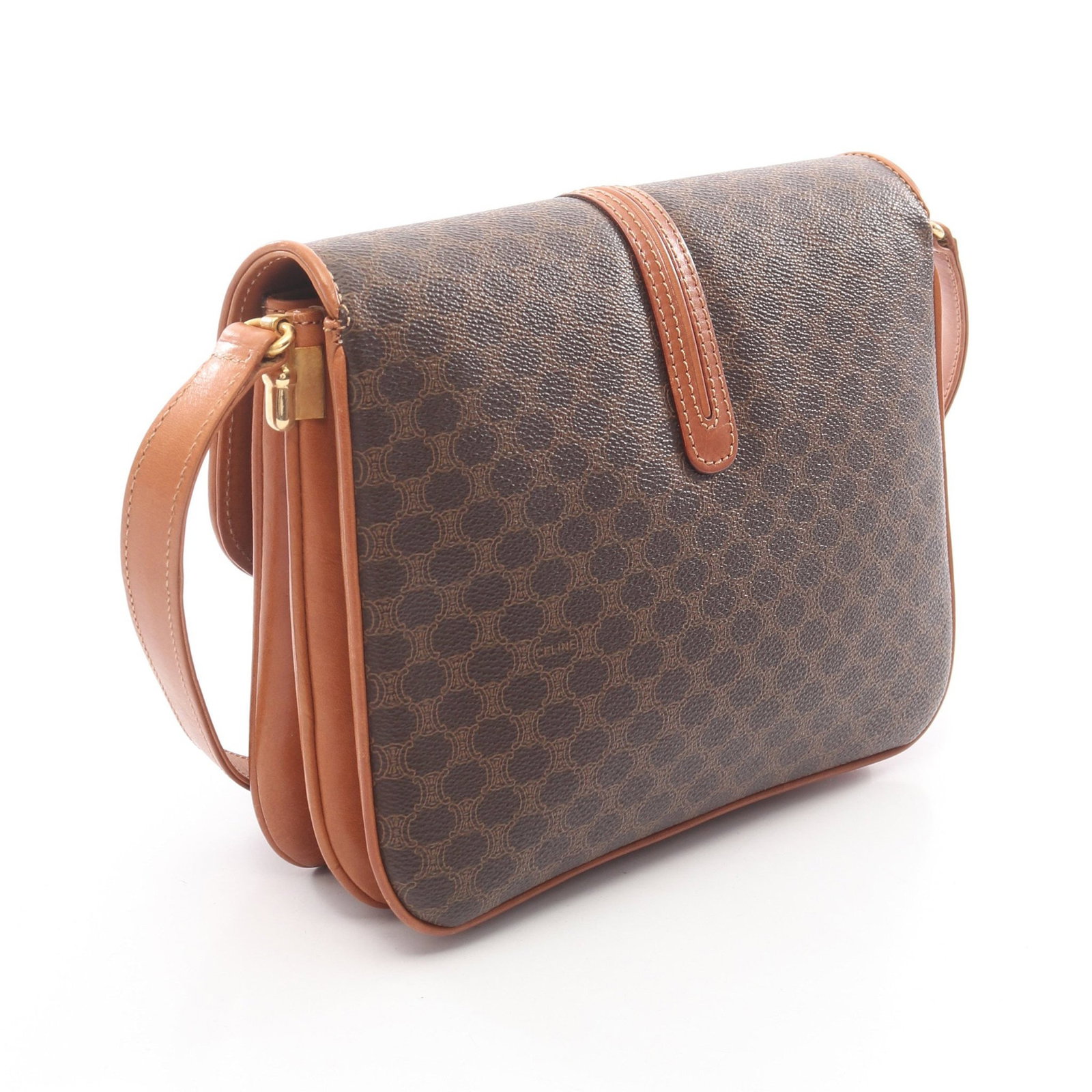 Celine Macadam Shoulder Brown - 2