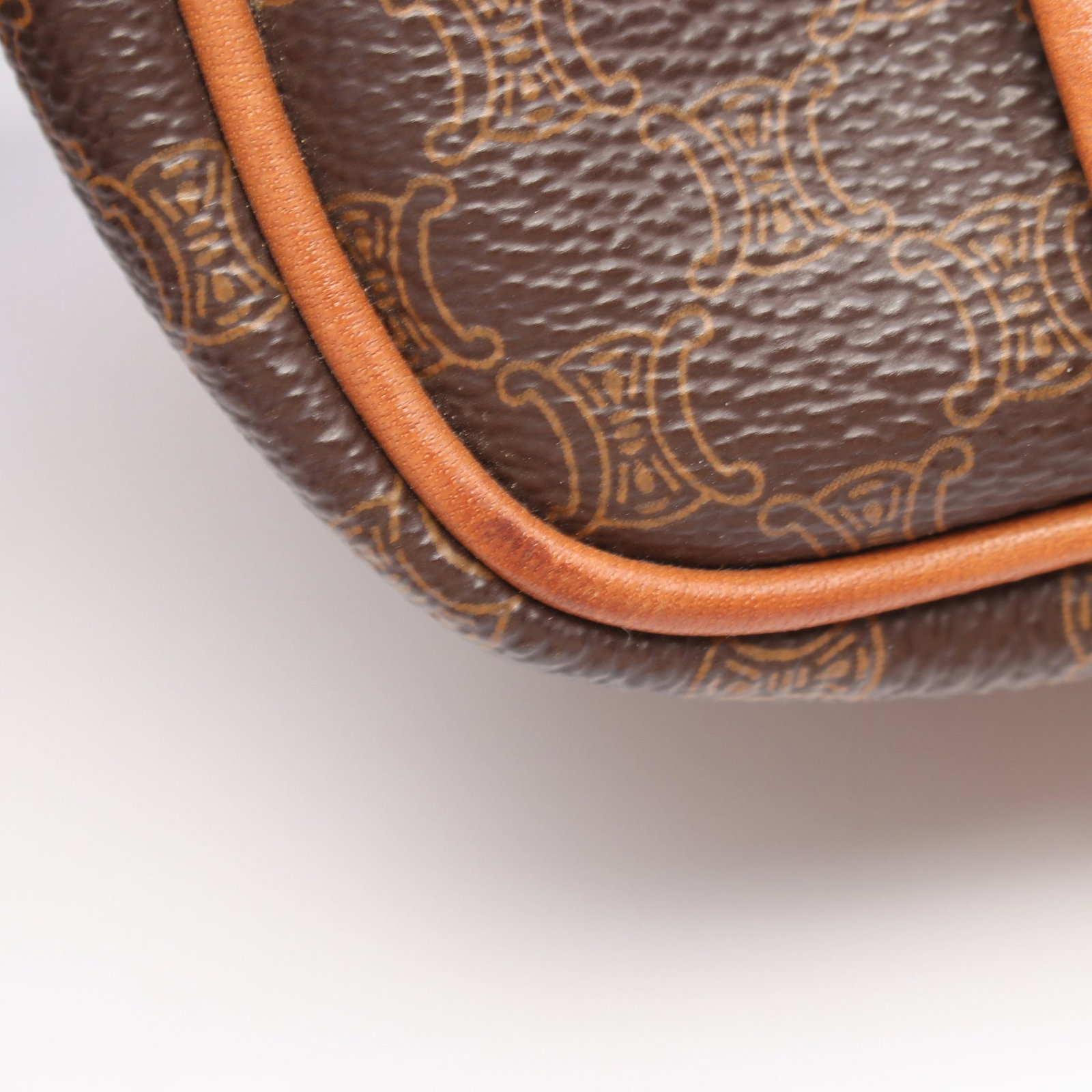 Celine Macadam Shoulder Brown - 5