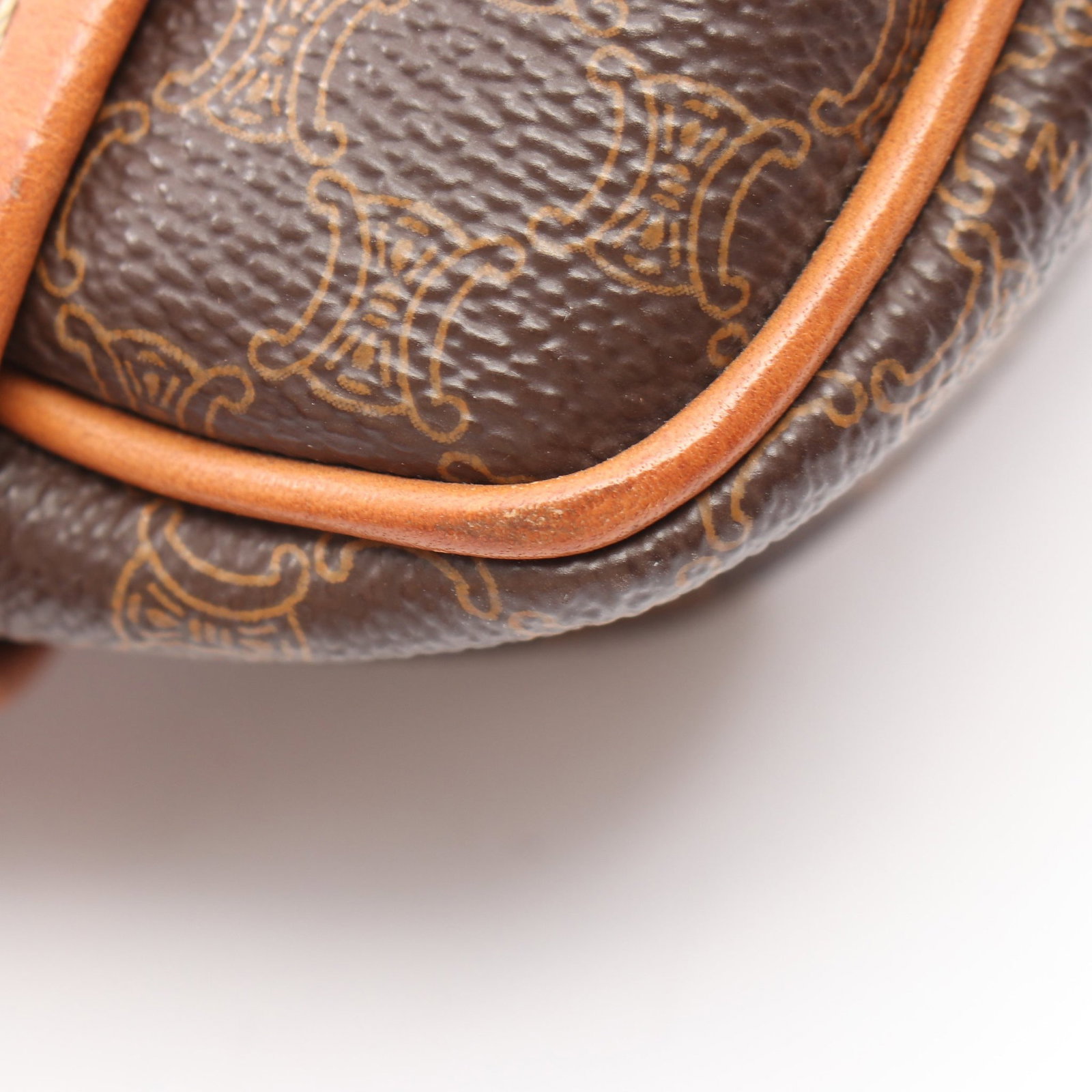 Celine Macadam Shoulder Brown - 6