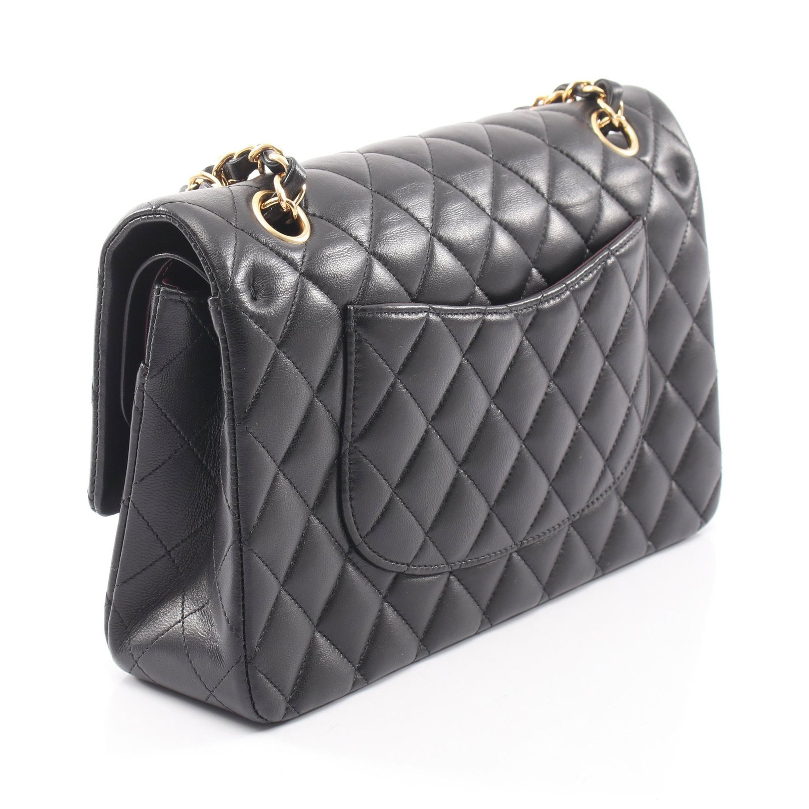 Chanel Double Flap Black Gold - 2