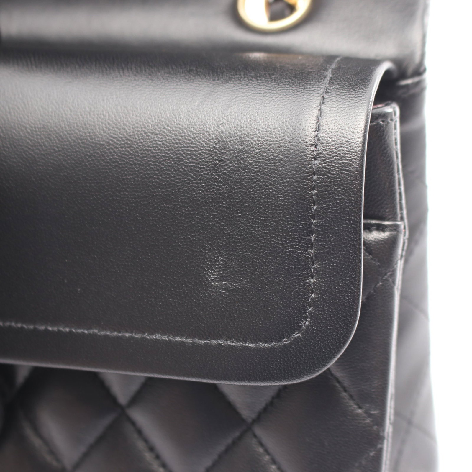 Chanel Double Flap Black Gold - 6