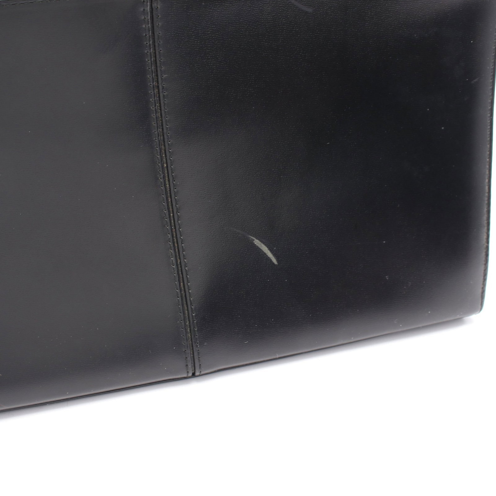 YSL Logo Tote Black - 7