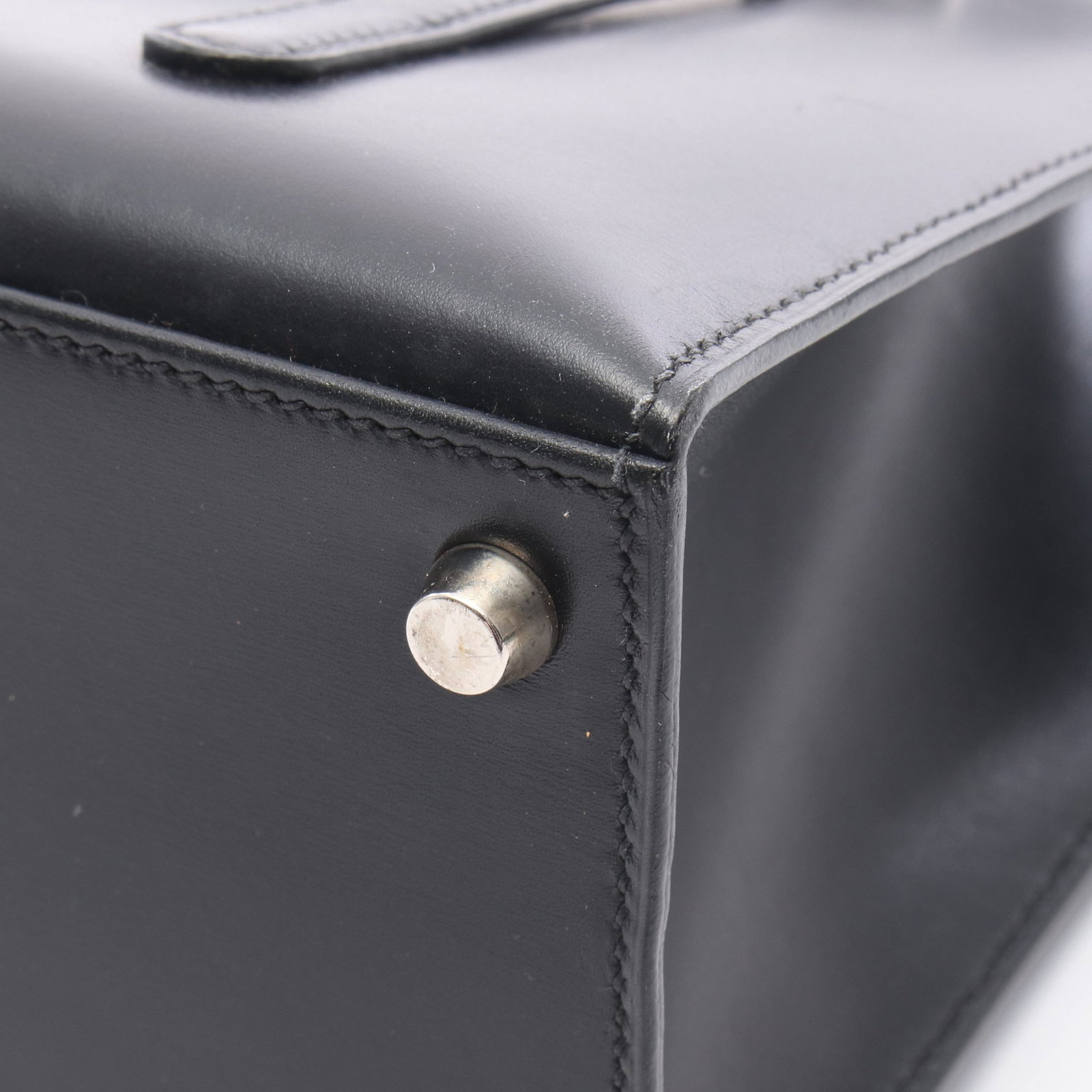 Hermes Shoulder Tote Black - 7