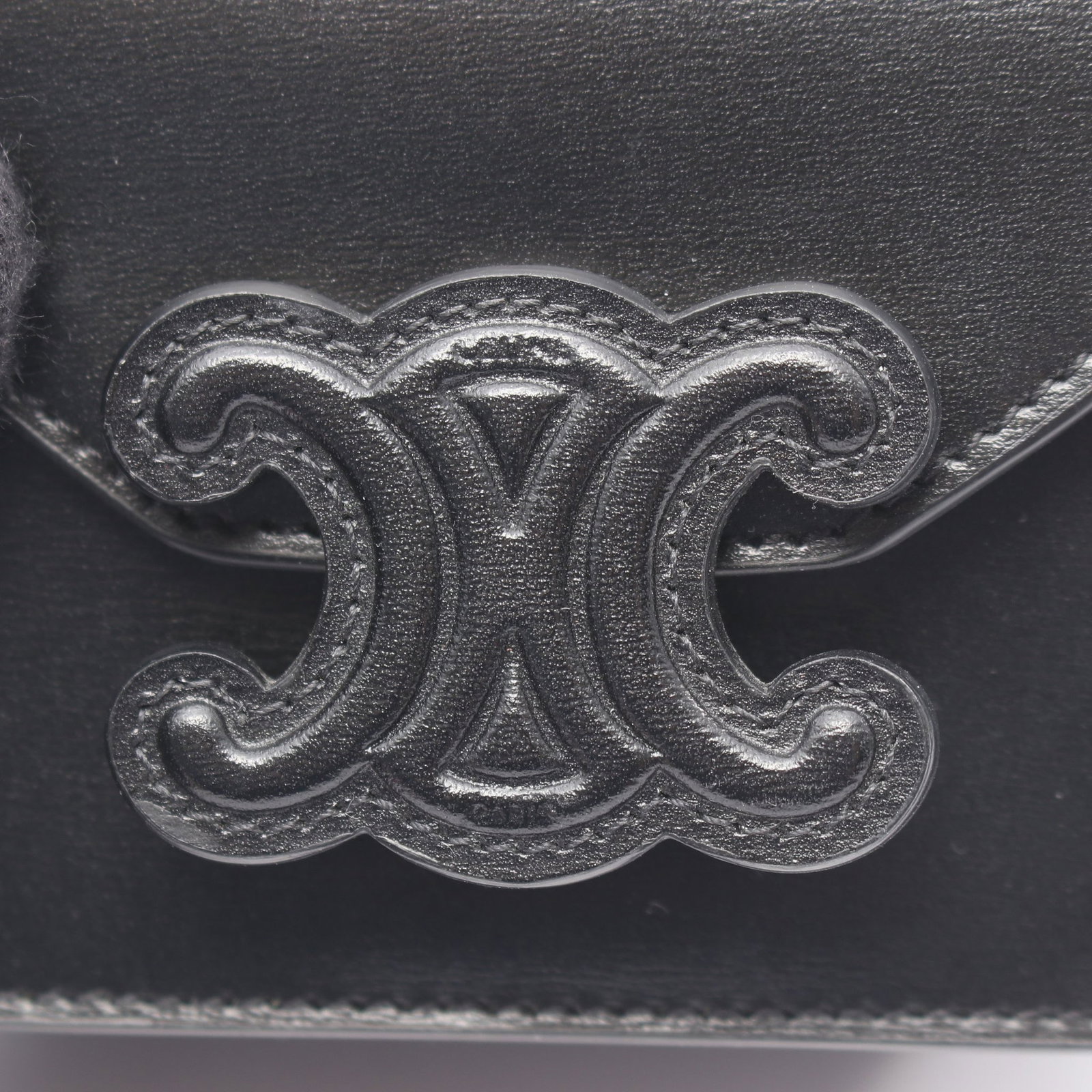 Celine Cuir Triomphe Mini Chain - 5