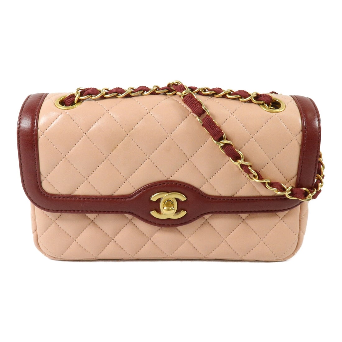 Chanel Lambskin Chain Pink/Red (1 of 20)
