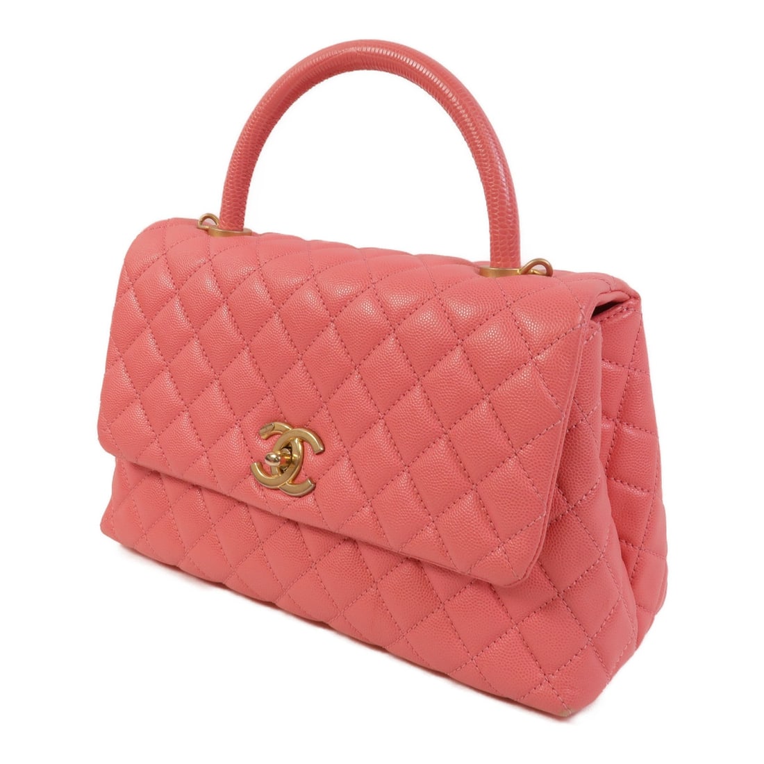 Chanel Coco Handle Medium Pink - 3
