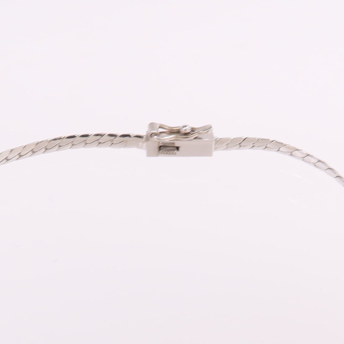 Diamond Necklace 18K White Gold - 4