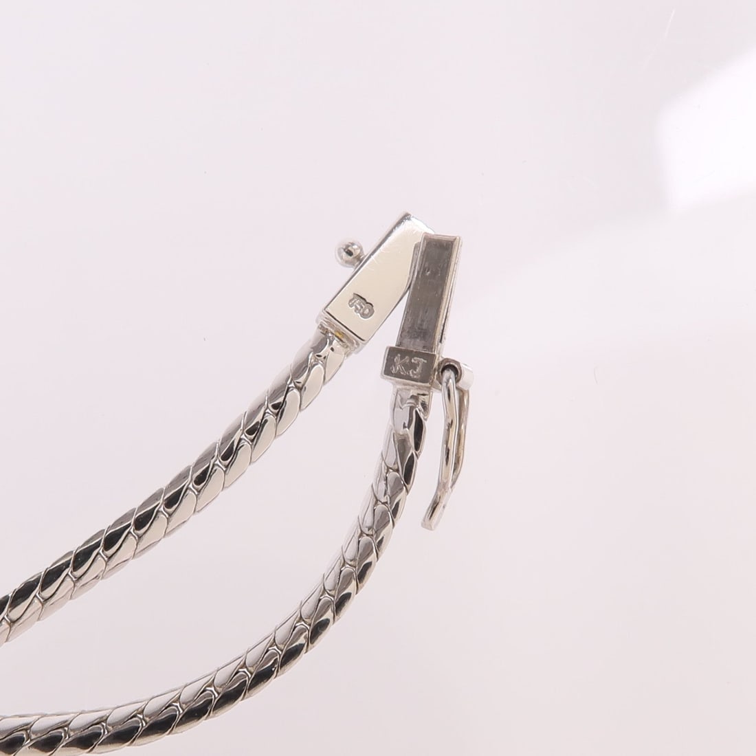 Diamond Necklace 18K White Gold - 6