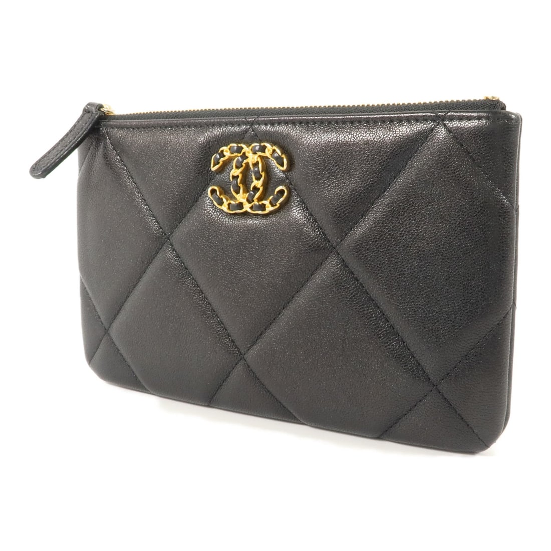 Chanel 19 Mini Pouch Black - 3