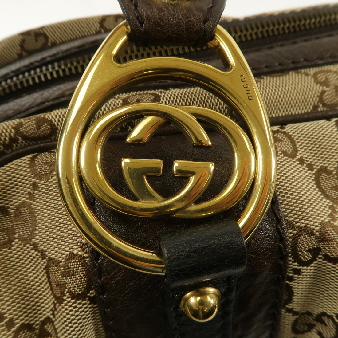 Gucci Interlocking Boston Bag Brown - 10