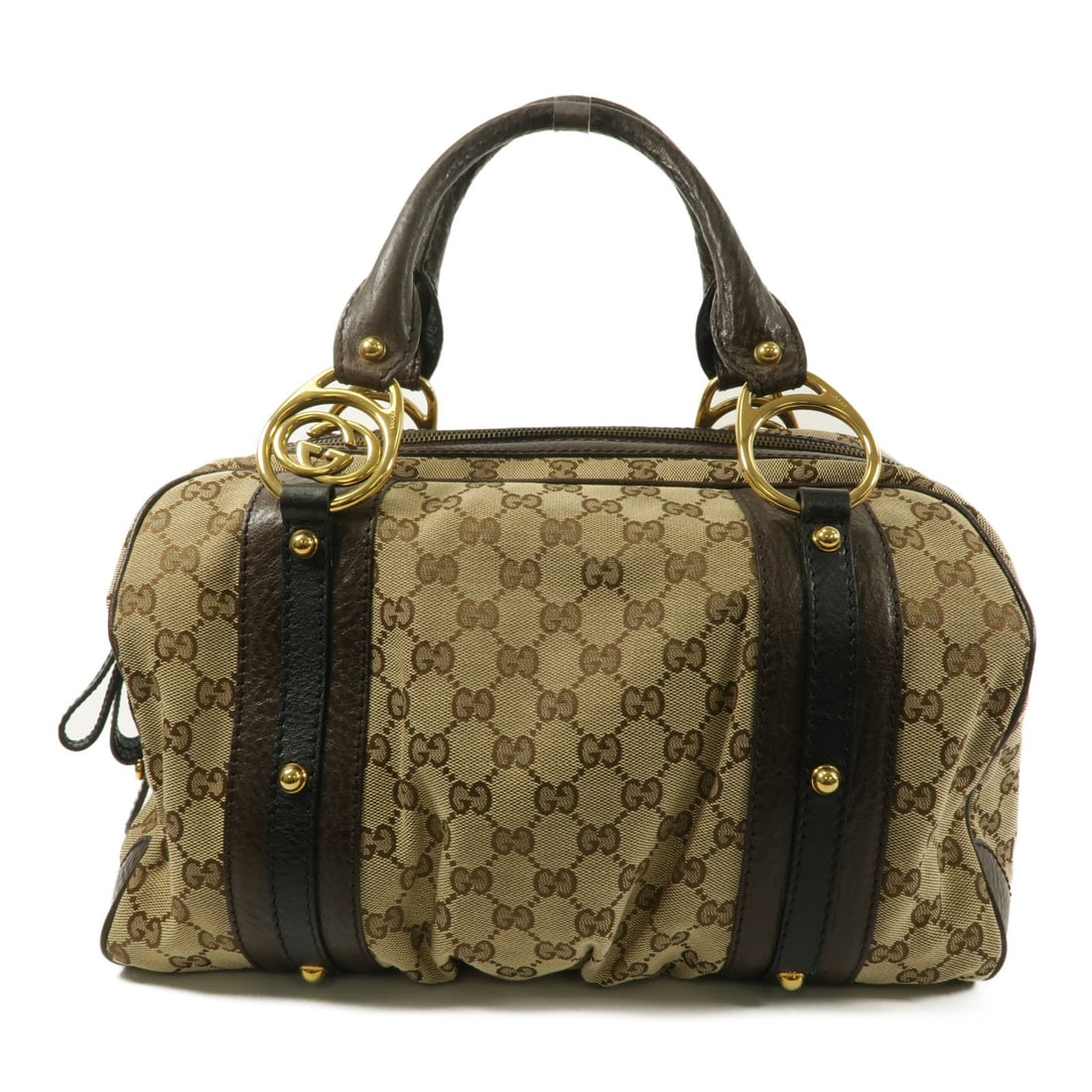 Gucci Interlocking Boston Bag Brown - 2