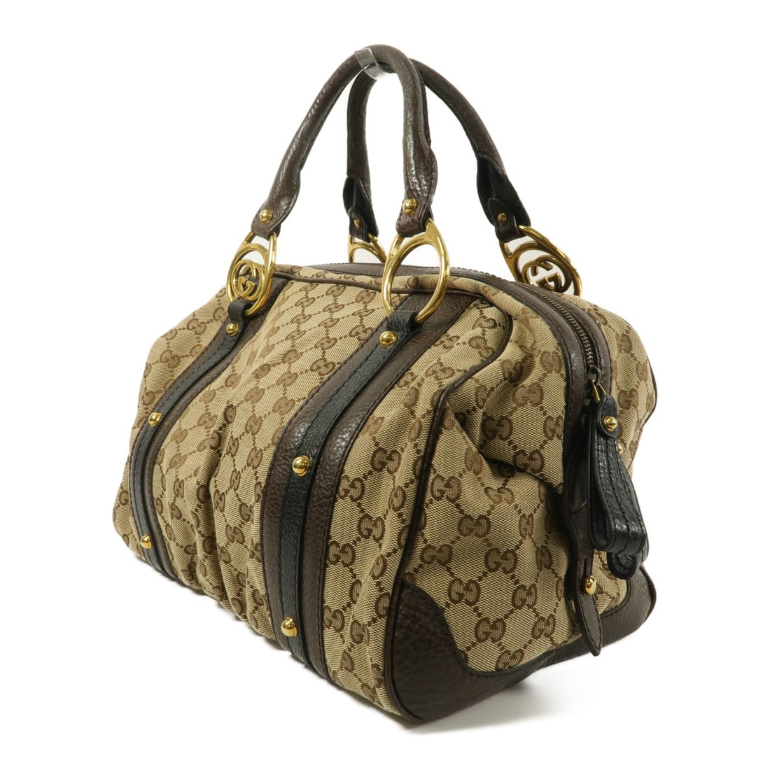 Gucci Interlocking Boston Bag Brown - 3
