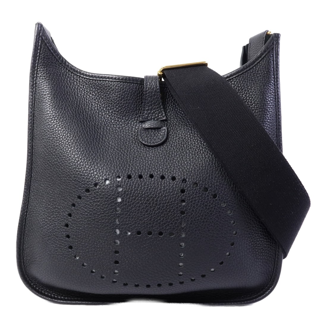 Hermes Evelyne PM Clemence Bag Noir (1 of 14)