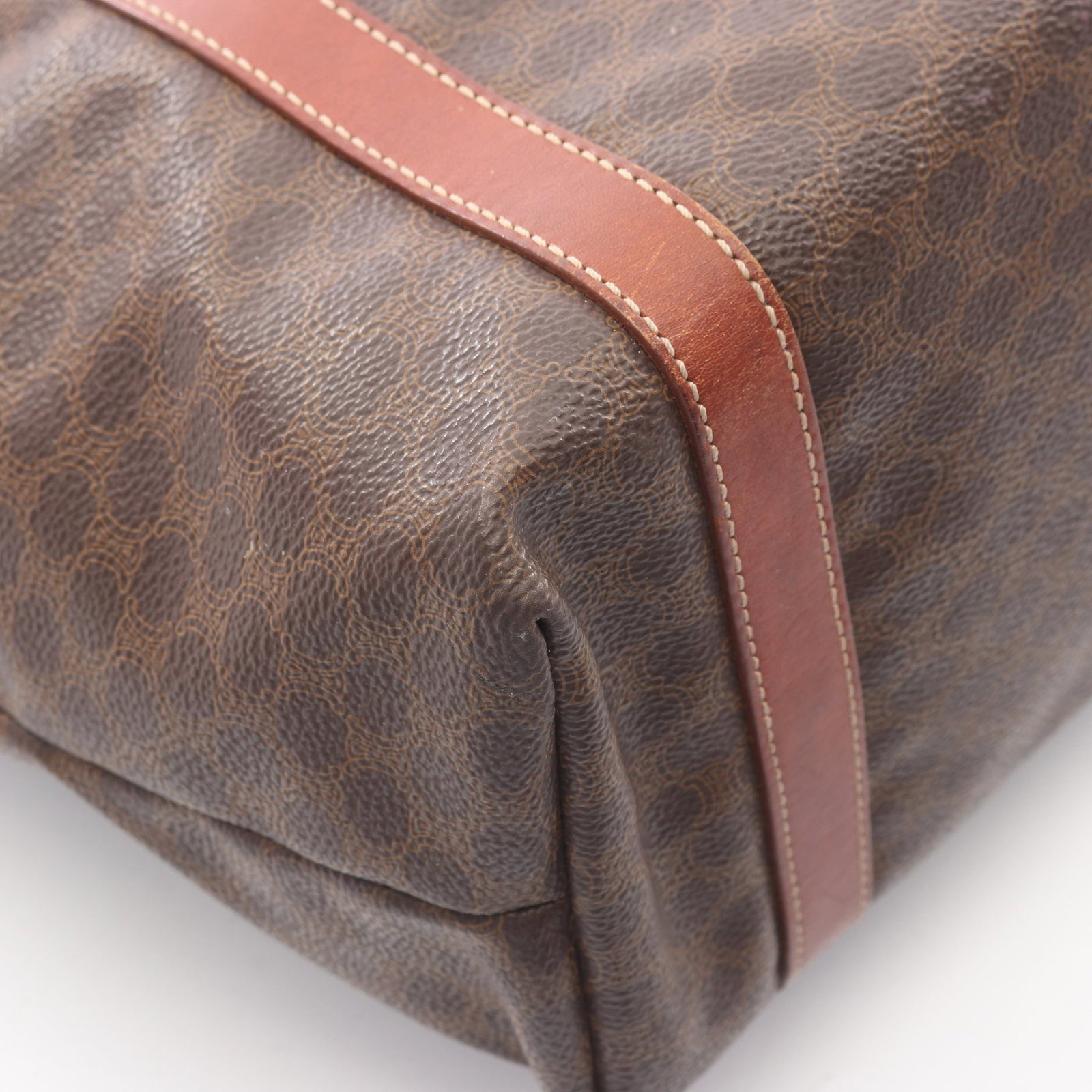 Celine Macadam Tote Brown - 7