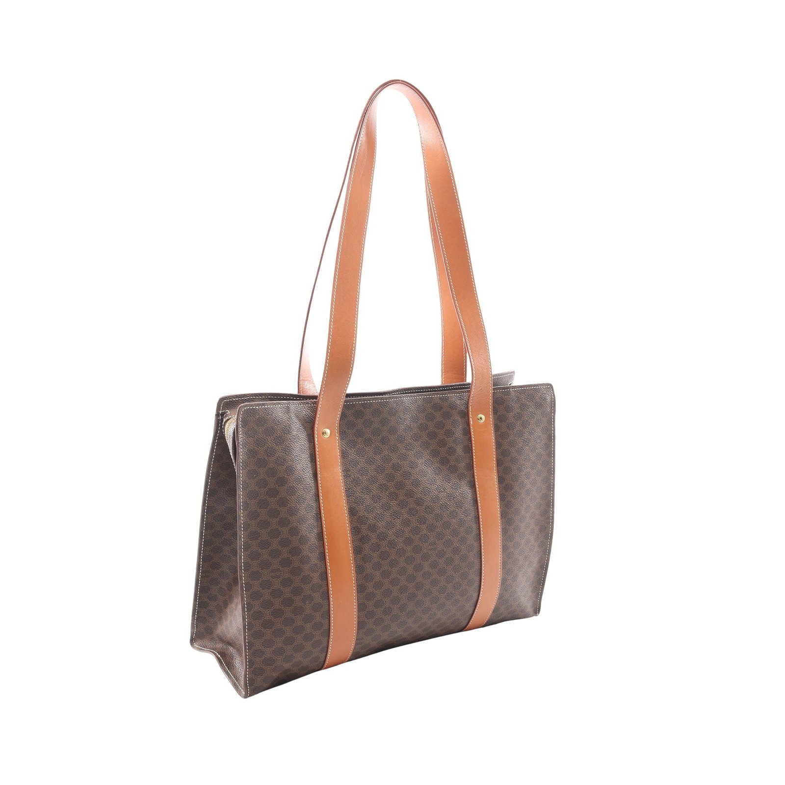 Celine Macadam Tote Dark Brown - 2
