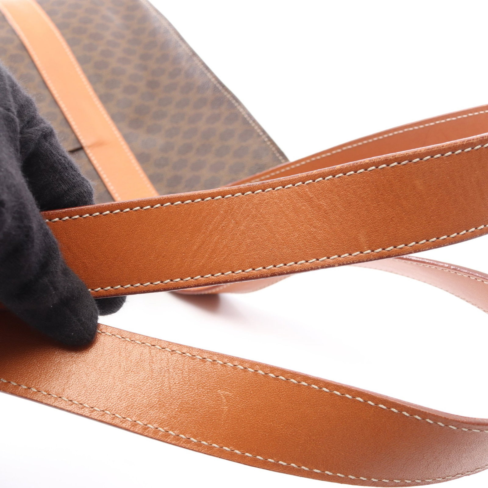 Celine Macadam Tote Dark Brown - 8