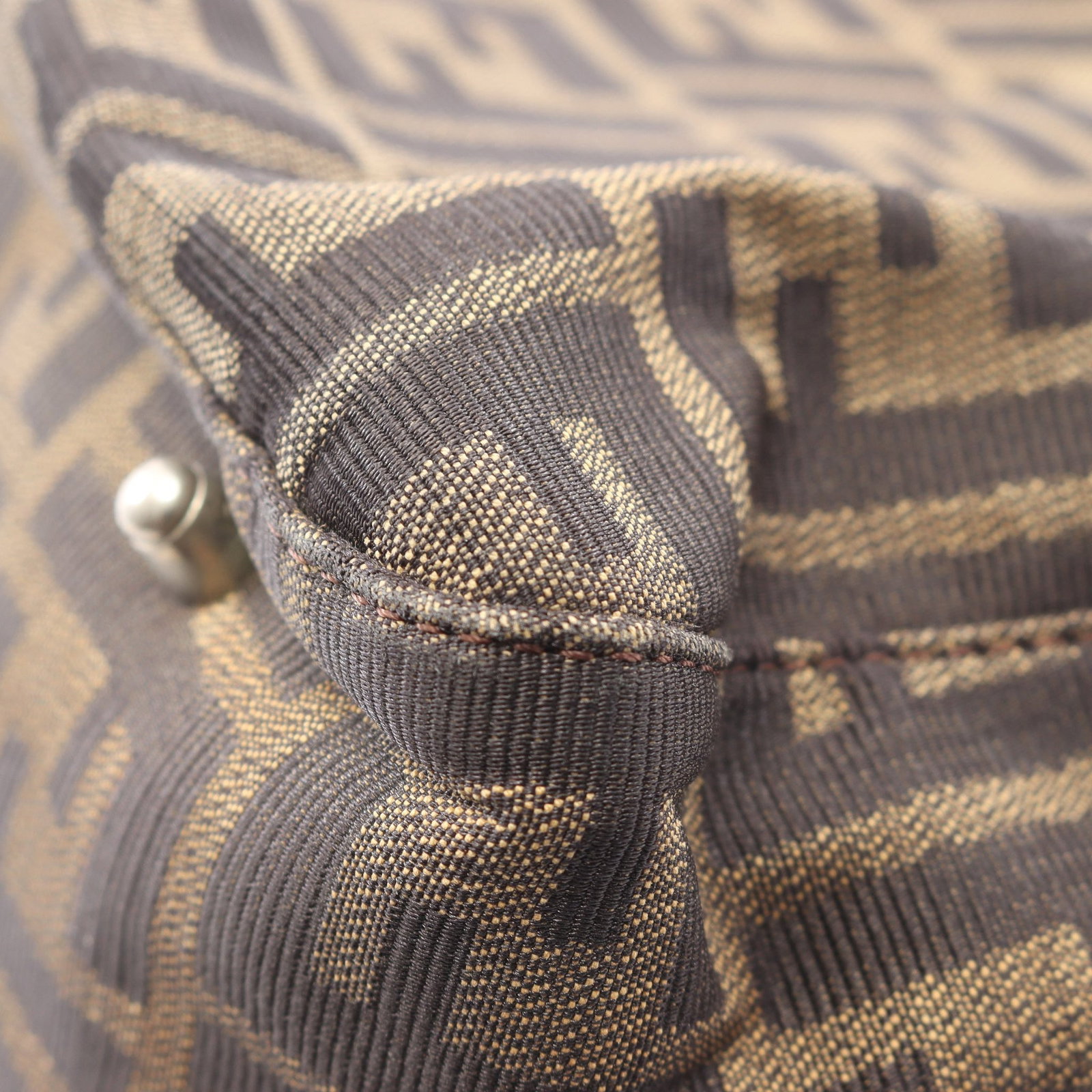 Fendi Zucca Tote Brown - 7